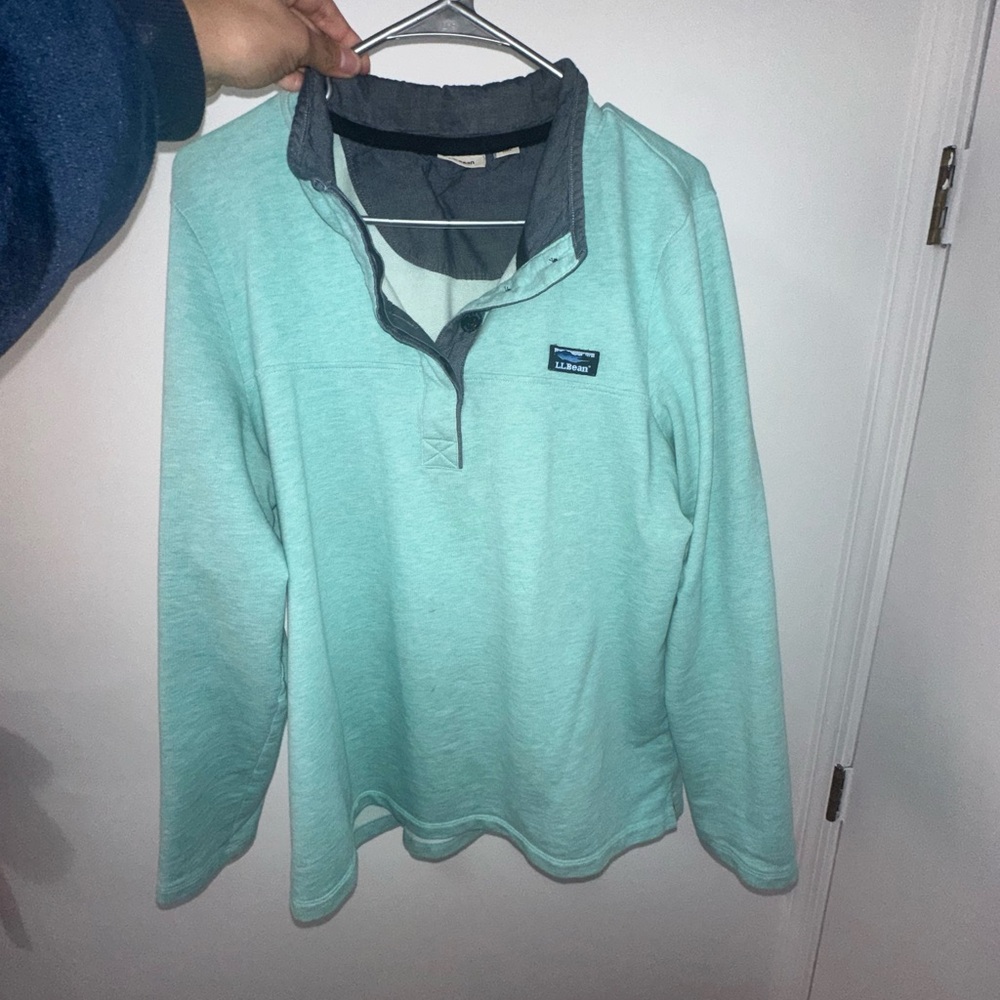 L.L. Bean Mint Green Sweater